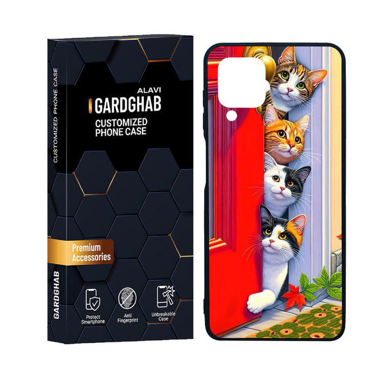 کاور گارد قاب علوی مدل دور ژله ای فانتزی مناسب برای گوشی موبایل سامسونگ Galaxy M32 4G
