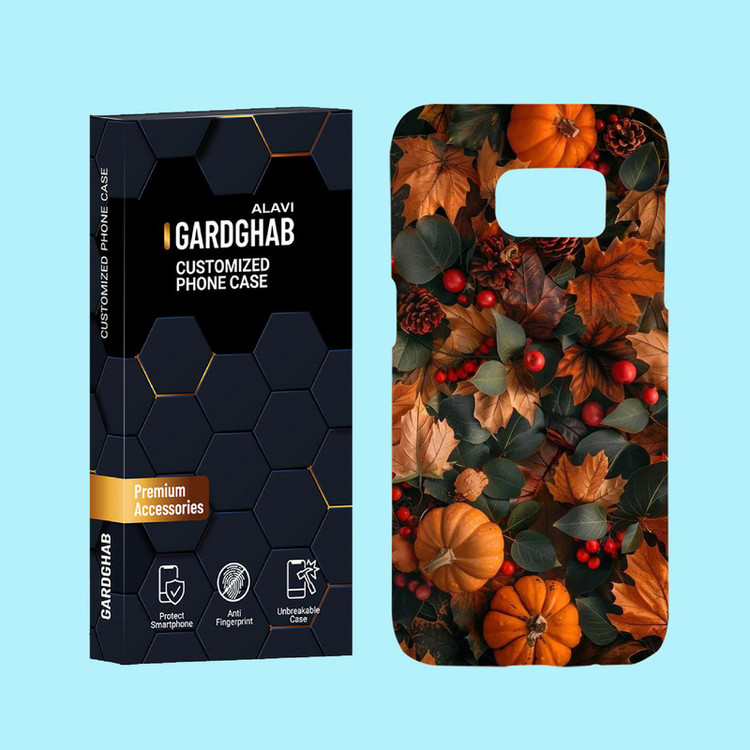 کاور گارد قاب علوی مدل هنری مناسب برای گوشی موبایل سامسونگ Galaxy S7