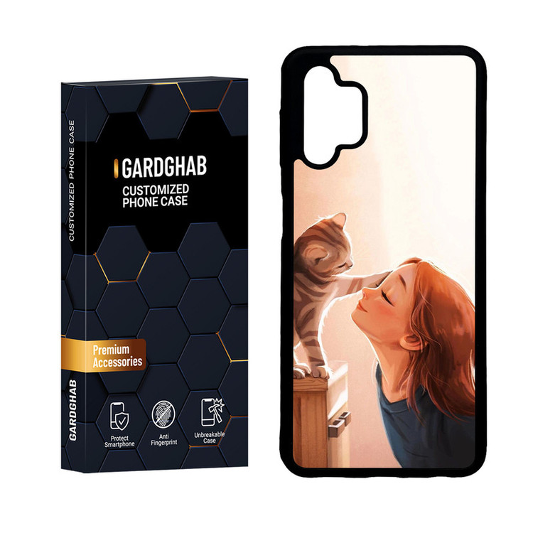 کاور گارد قاب مدل دور ژله ای دخترانه مناسب برای گوشی موبایل سامسونگ Galaxy A32 5G / M32 5G