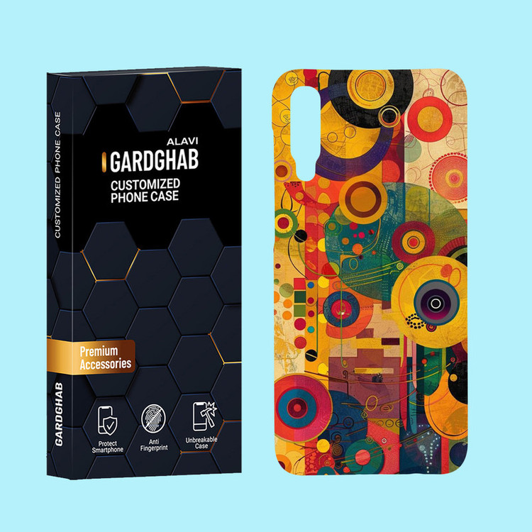 کاور گارد قاب علوی مدل هنری مناسب برای گوشی موبایل سامسونگ Galaxy A50 / A50s / A30s