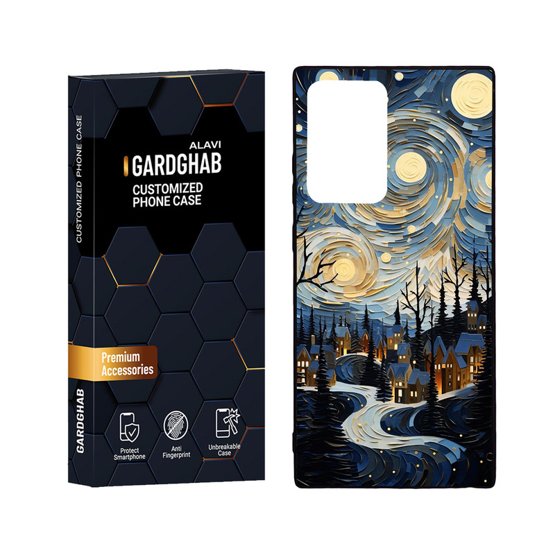 کاور گارد قاب علوی مدل Glass مناسب برای گوشی موبایل سامسونگ Galaxy Note 20 Ultra