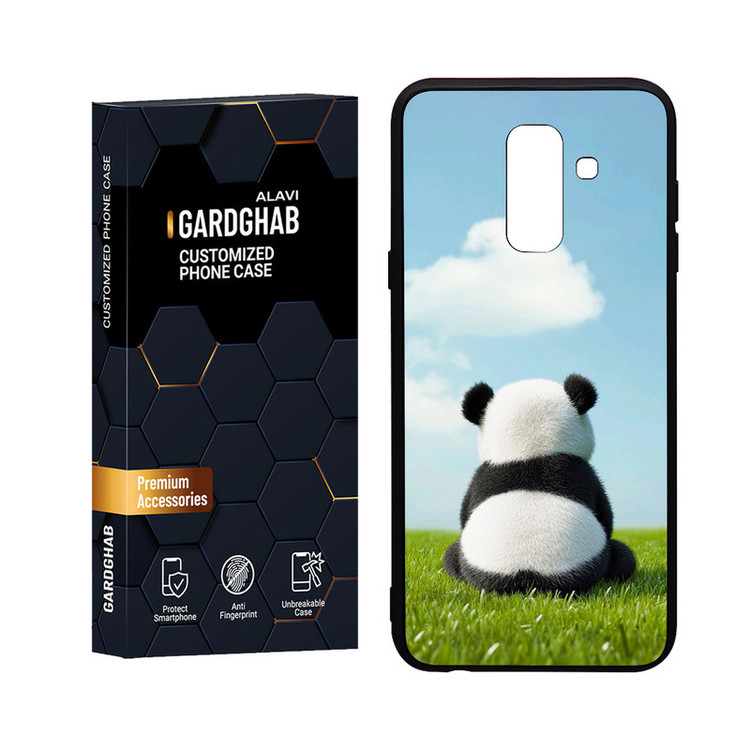 کاور گارد قاب علوی مدل Glass مناسب برای گوشی موبایل سامسونگ Galaxy J8 2018
