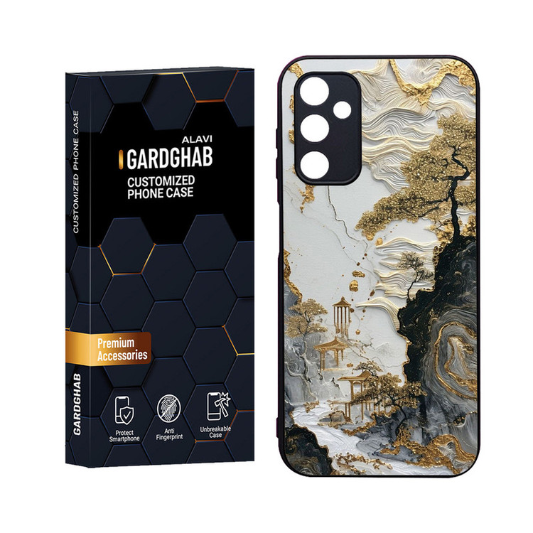 کاور گارد قاب علوی مدل Glass مناسب برای گوشی موبایل سامسونگ Galaxy A14