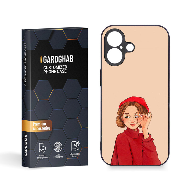 کاور گارد قاب مدل دخترانه مناسب برای گوشی موبایل اپل iPhone 16