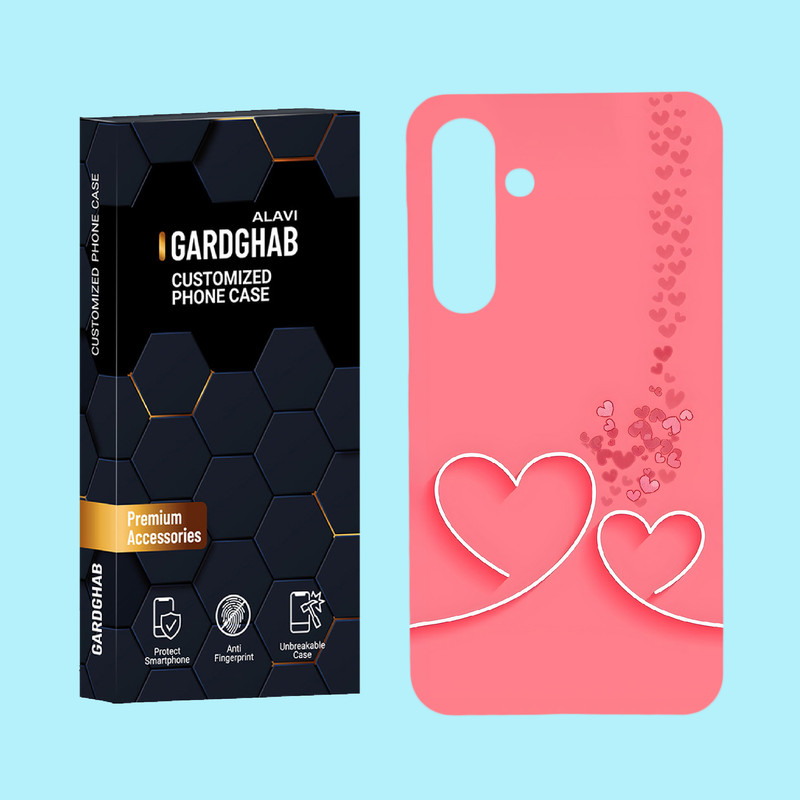 کاور گارد قاب مدل عاشقانه مناسب برای گوشی موبایل سامسونگ Galaxy S24 Plus