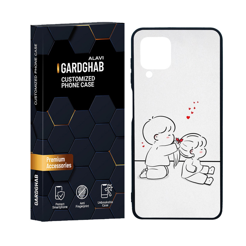 کاور گارد قاب علوی مدل دور ژله ای فانتزی مناسب برای گوشی موبایل سامسونگ Galaxy M22 4G