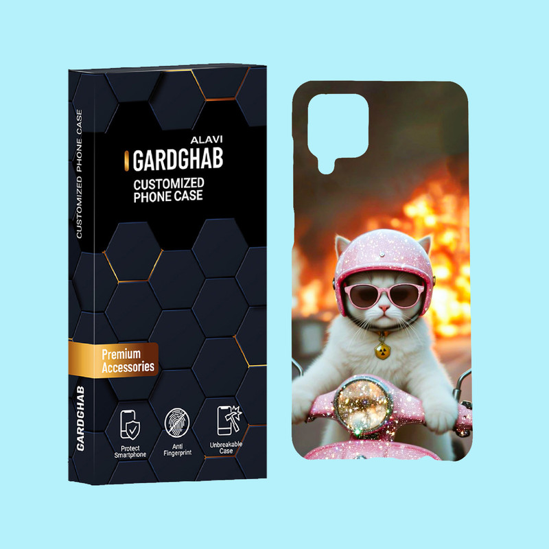 کاور گارد قاب علوی مدل حیوانات مناسب برای گوشی موبایل سامسونگ Galaxy A12