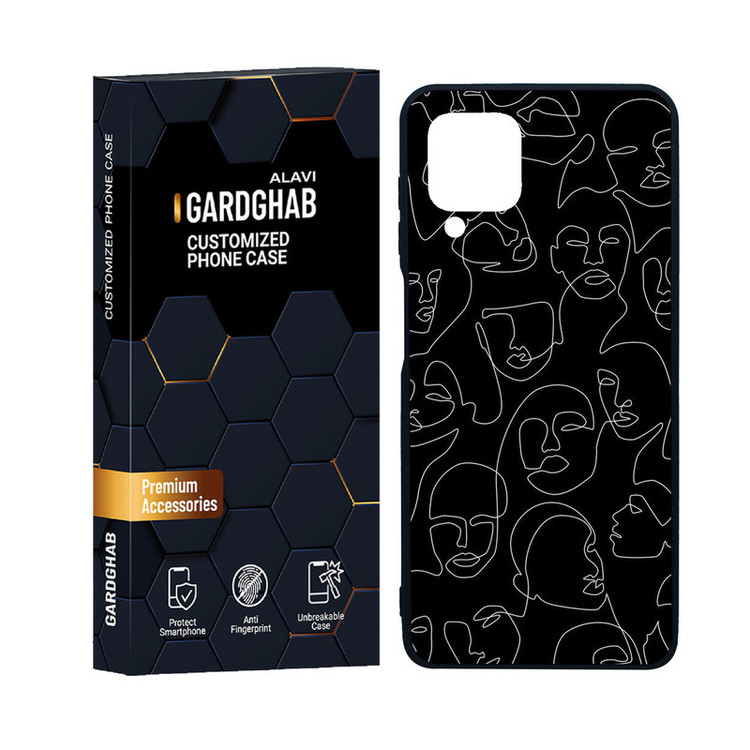 کاور گارد قاب علوی مدل دور ژله ای ساده و مینیمال مناسب برای گوشی موبایل سامسونگ Galaxy M22 4G