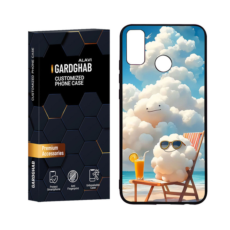 کاور گارد قاب علوی مدل Glass مناسب برای گوشی موبایل آنر 9X Lite