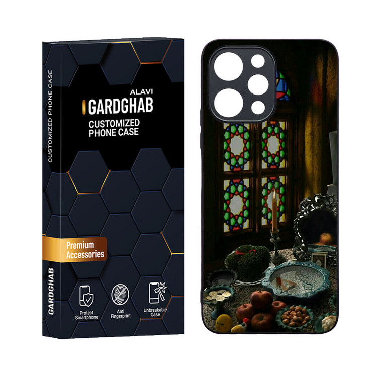 کاور گارد قاب علوی مدل دورژله ای ایرانی مناسب برای گوشی موبایل شیائومی Redmi 12 4G / 12 5G