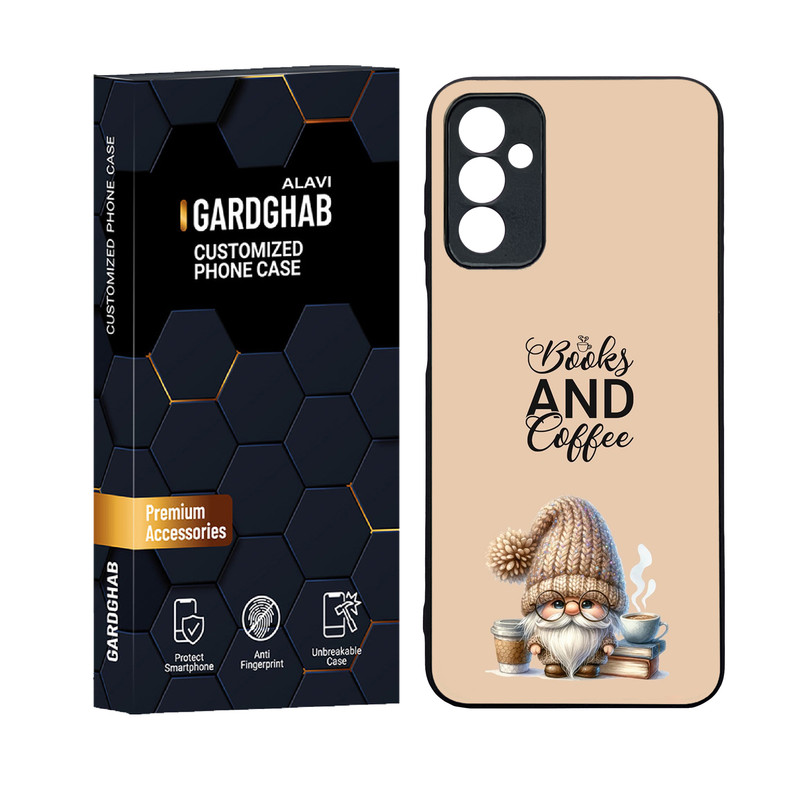 کاور گارد قاب علوی مدل دورژله ای پشت گلس فانتزی مناسب برای گوشی موبایل سامسونگ Galaxy M13 4G