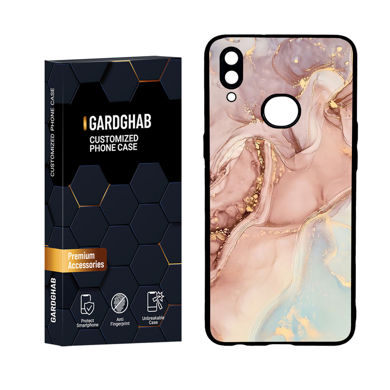 کاور گارد قاب مدل دور ژله ای ساده مناسب برای گوشی موبایل سامسونگ Galaxy A10s
