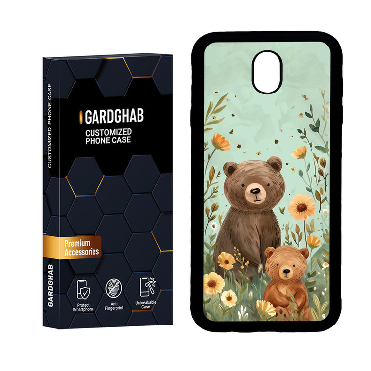 کاور گارد قاب مدل دور ژله ای فانتزی مناسب برای گوشی موبایل سامسونگ Galaxy J7 Pro