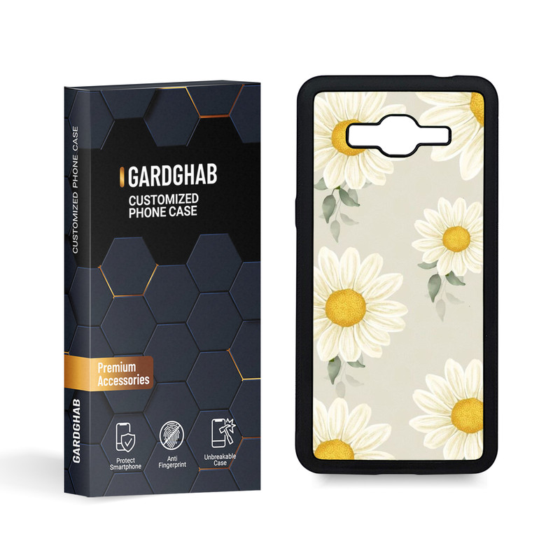 کاور گارد قاب مدل گل مناسب برای گوشی موبایل سامسونگ Galaxy Grand Prime / G530