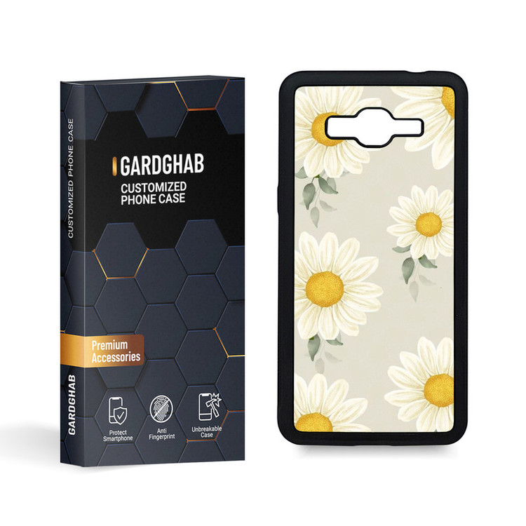 کاور گارد قاب مدل گل مناسب برای گوشی موبایل سامسونگ Galaxy Grand Prime / G530