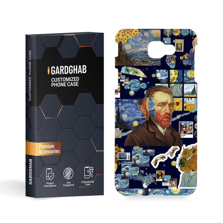 کاور گارد قاب مدل هنری مناسب برای گوشی موبایل سامسونگ Galaxy J5 Prime