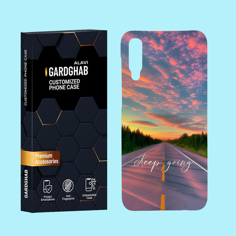 کاور گارد قاب علوی مدل متن مناسب برای گوشی موبایل سامسونگ Galaxy A50 / A50s / A30s