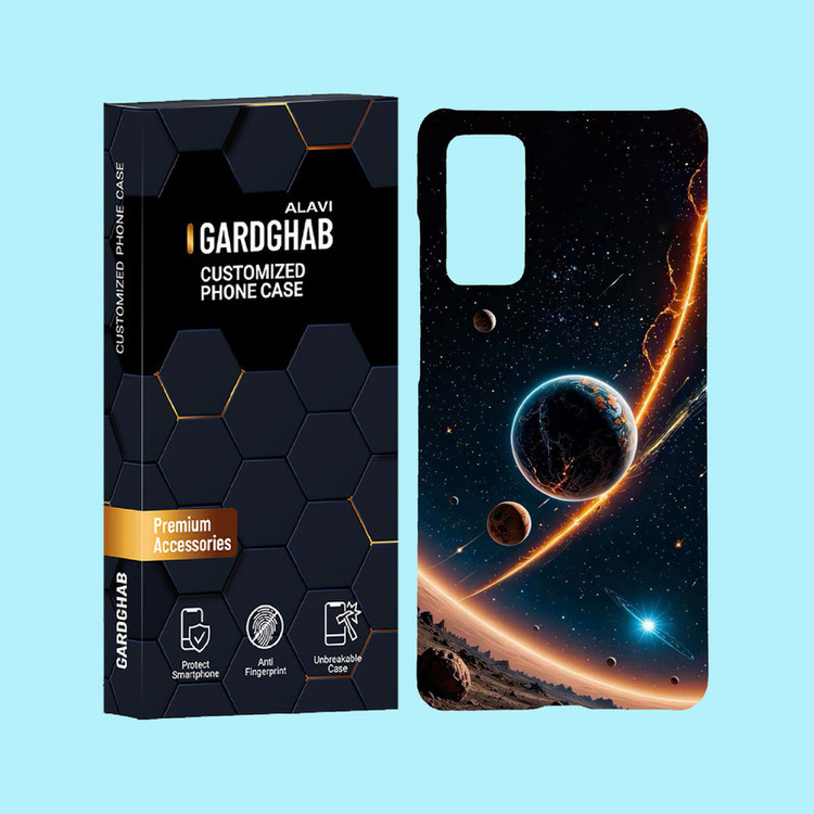 کاور گارد قاب علوی مدل کهکشان مناسب برای گوشی موبایل سامسونگ Galaxy S20 FE