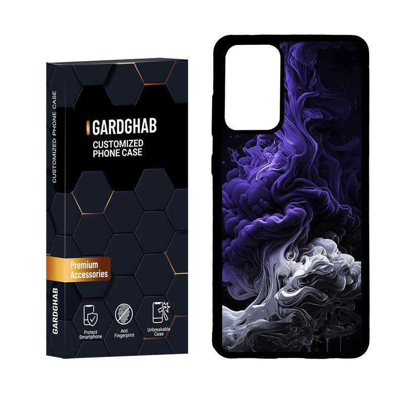 کاور گارد قاب مدل پشت گلس ساده مناسب برای گوشی موبایل سامسونگ Galaxy A72