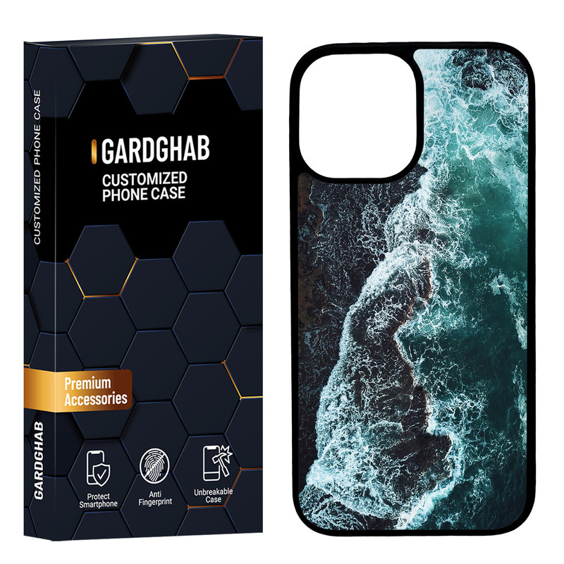 کاور گارد قاب مدل پشت گلس منظره و طبیعت مناسب برای گوشی موبایل اپل iPhone 12 Pro Max