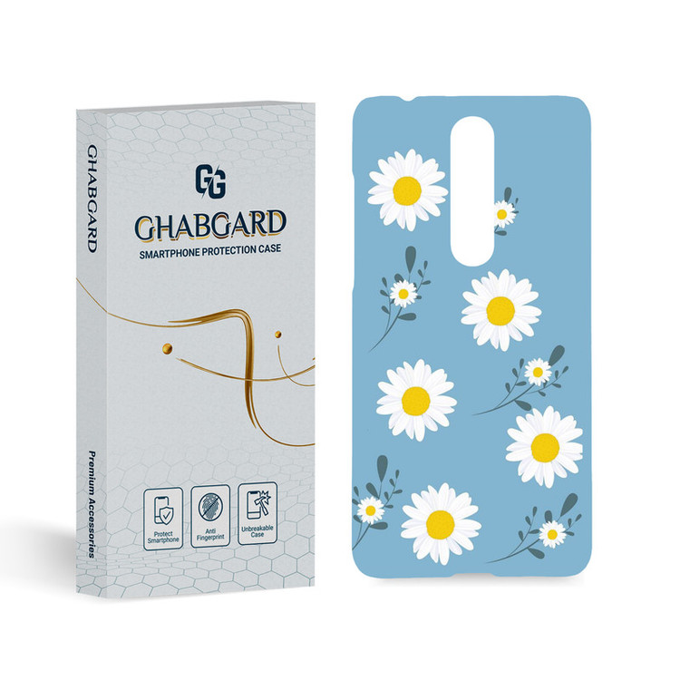 کاور قاب گارد مدل گل مناسب برای گوشی موبایل نوکیا 3.1 Plus
