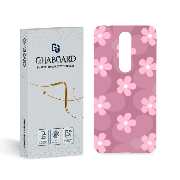 کاور قاب گارد مدل گل مناسب برای گوشی موبایل نوکیا 5.1 Plus
