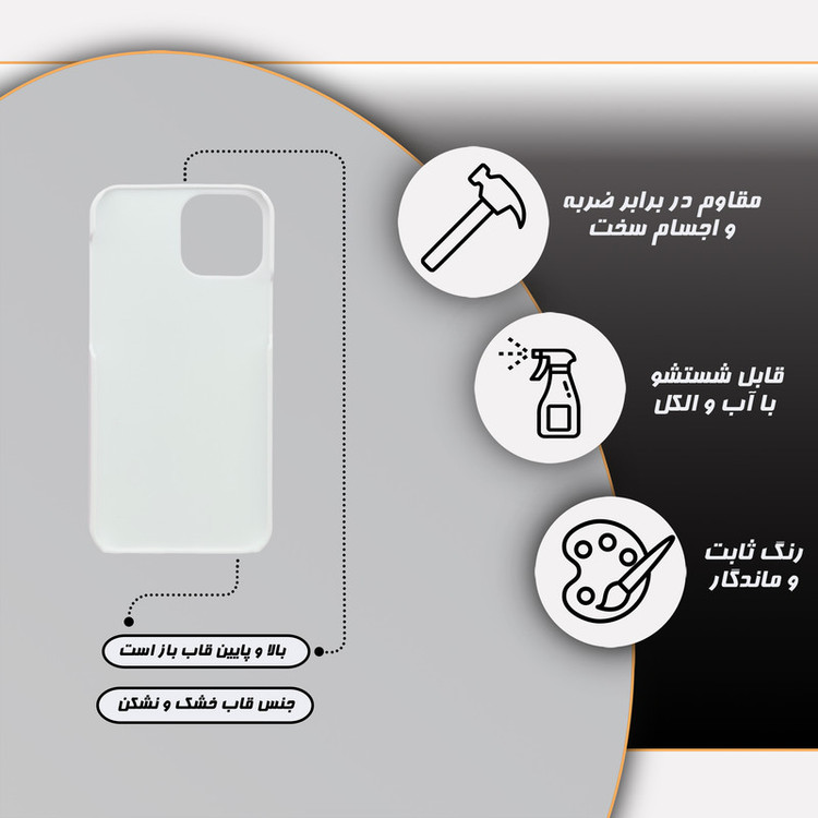 کاور گارد قاب مدل پسرانه مناسب برای گوشی موبایل اپل iPhone 13 Mini