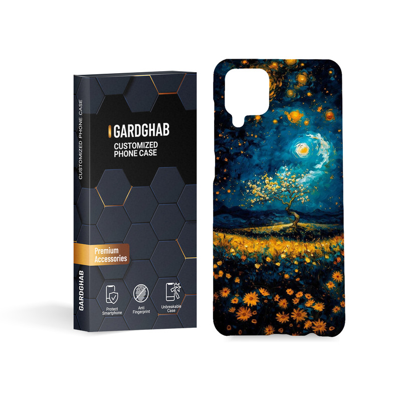 کاور گارد قاب مدل هنری مناسب برای گوشی موبایل سامسونگ Galaxy A12