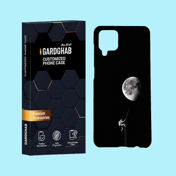 کاور گارد قاب علوی مدل فضانورد مناسب برای گوشی موبایل سامسونگ Galaxy A12