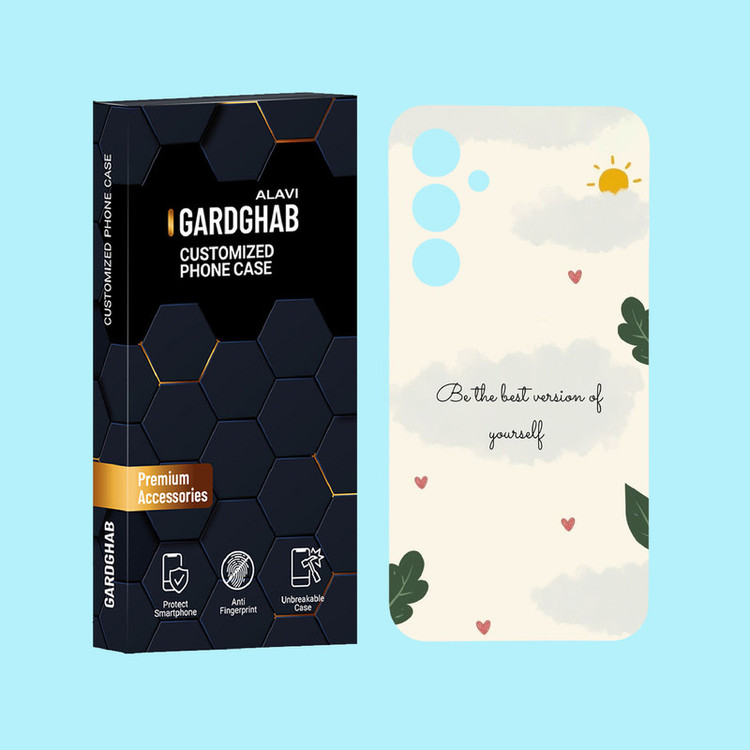 کاور گارد قاب علوی مدل عاشقانه مناسب برای گوشی موبایل سامسونگ Galaxy A55