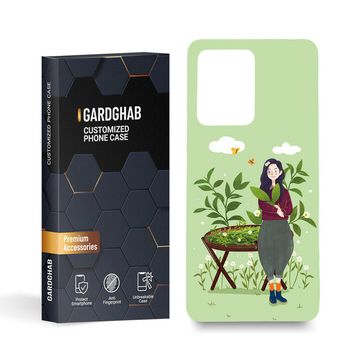 کاور گارد قاب مدل دخترانه مناسب برای گوشی موبایل شیائومی redmi note 12pro 5g