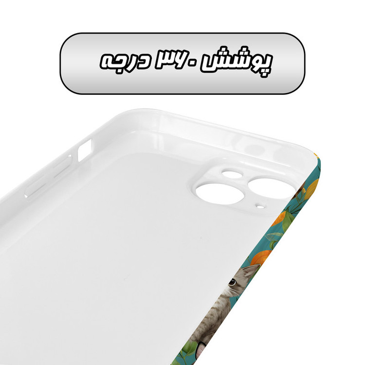 کاور گاردقاب مدل هنری مناسب برای گوشی موبایل اپل iPhone15 plus