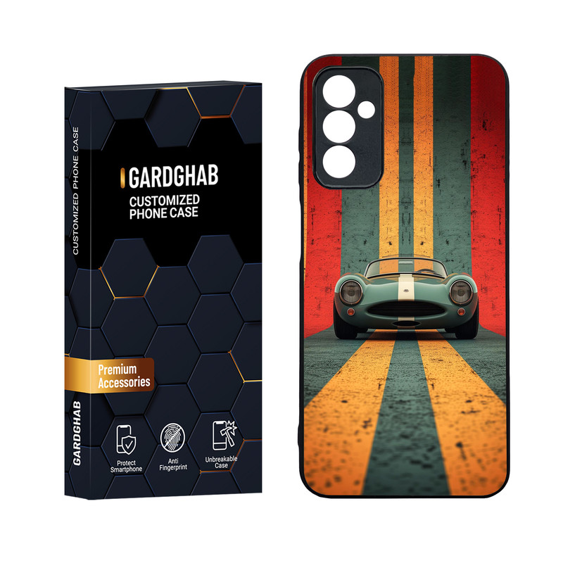 کاور گارد قاب مدل دورژله ای پشت گلس پسرانه مناسب برای گوشی موبایل سامسونگ Galaxy M13 4G