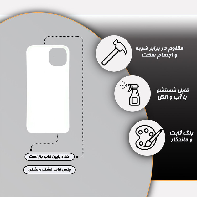 کاور قاب گارد مدل منظره مناسب برای گوشی موبایل اپل iPhone 12