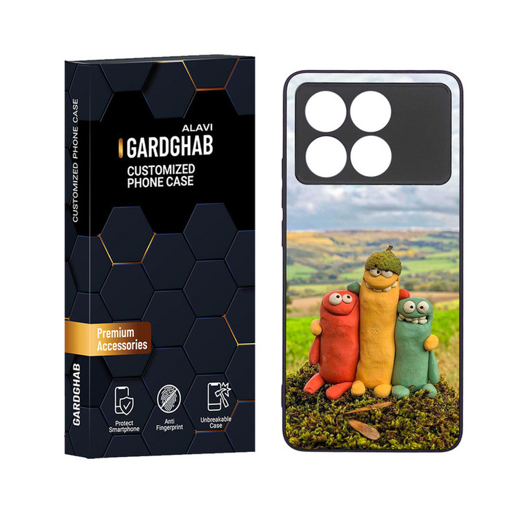 کاور گارد قاب علوی مدل دور ژله ای مناسب برای گوشی موبایل شیائومی Poco X6 Pro