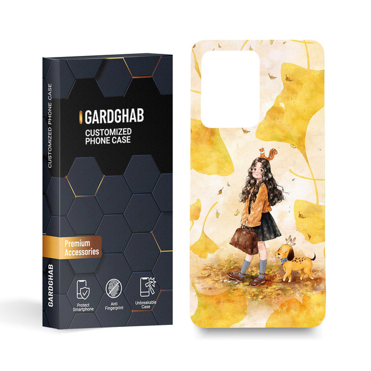 کاور گارد قاب مدل دخترانه مناسب برای گوشی موبایل شیائومی redmi note 12pro 5g