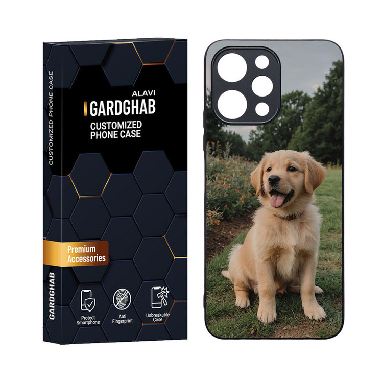 کاور گارد قاب علوی مدل دورژله ای حیوانات مناسب برای گوشی موبایل شیائومی Poco M6 pro 5G