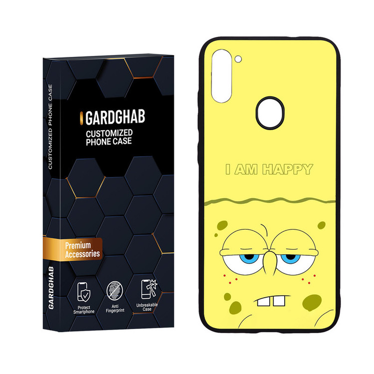 کاور گارد قاب مدل پشت گلس فانتزی مناسب برای گوشی موبایل سامسونگ Galaxy A11 / M11