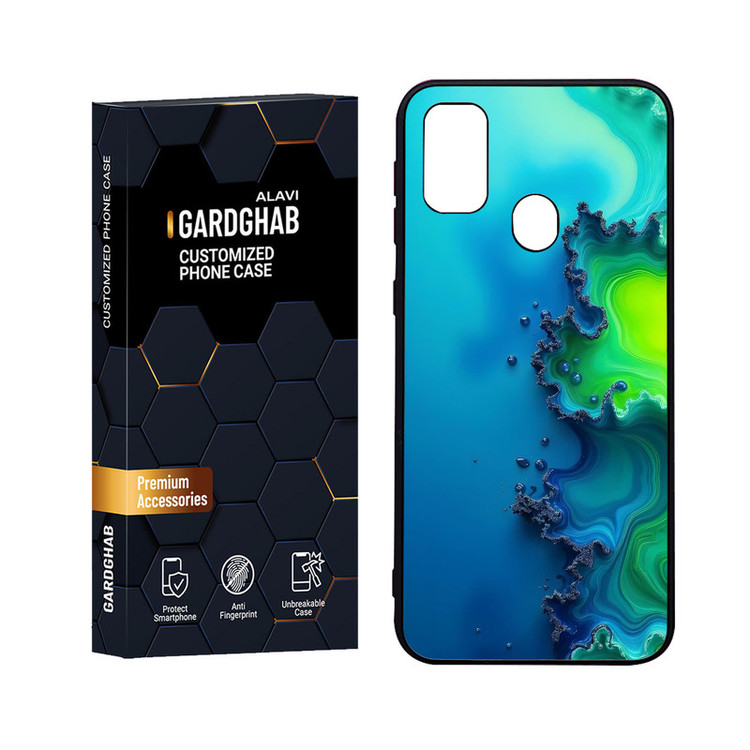 کاور گارد قاب علوی مدل Glass مناسب برای گوشی موبایل سامسونگ Galaxy M21