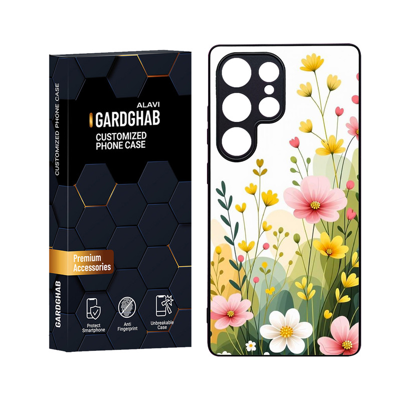کاور گارد قاب علوی مدل Glass مناسب برای گوشی موبایل سامسونگ  Galaxy S25 Ultra