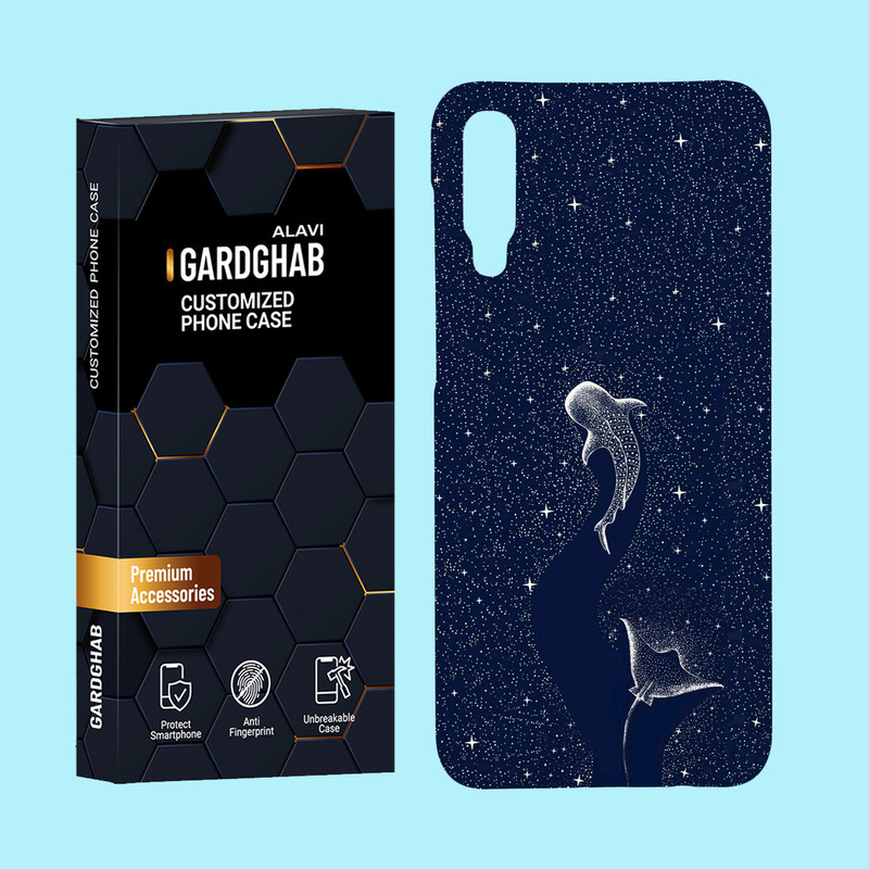 کاور گارد قاب علوی مدل هنری مناسب برای گوشی موبایل سامسونگ Galaxy A50 / Galaxy A50s / Galaxy A30s