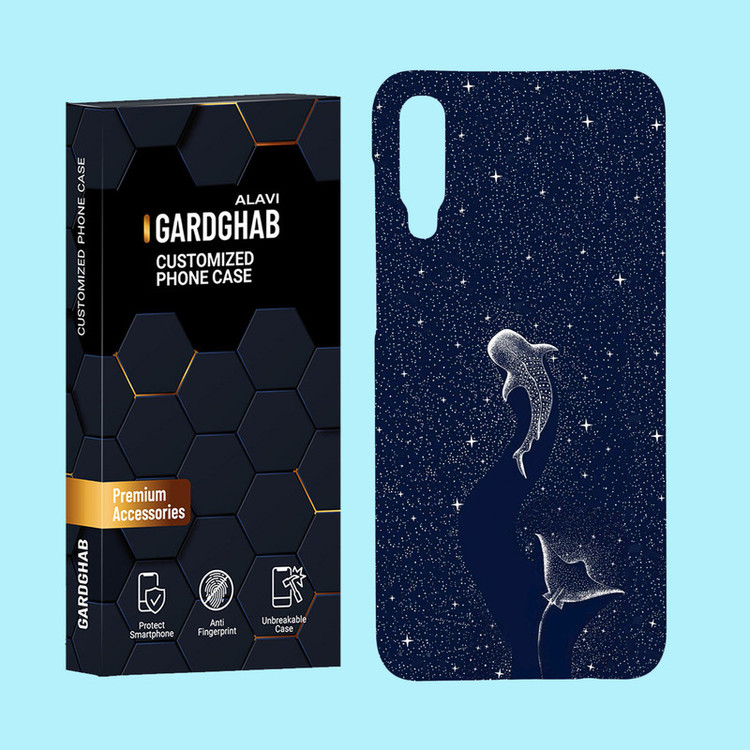 کاور گارد قاب علوی مدل هنری مناسب برای گوشی موبایل سامسونگ Galaxy A50 / Galaxy A50s / Galaxy A30s