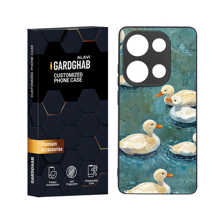 کاور گارد قاب علوی مدل دور ژله ای مناسب برای گوشی موبایل شیائومی Redmi Note 13 Pro 4G