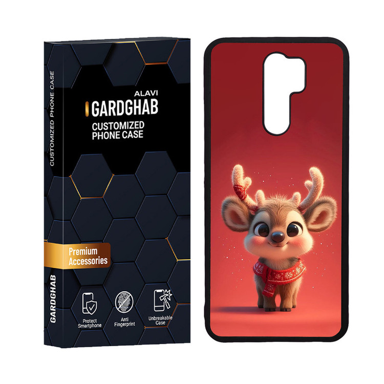کاور گارد قاب علوی مدل دورژله ای کارتنی و انیمه مناسب برای گوشی موبایل شیائومی Redmi 9 / Redmi 9 Prime
