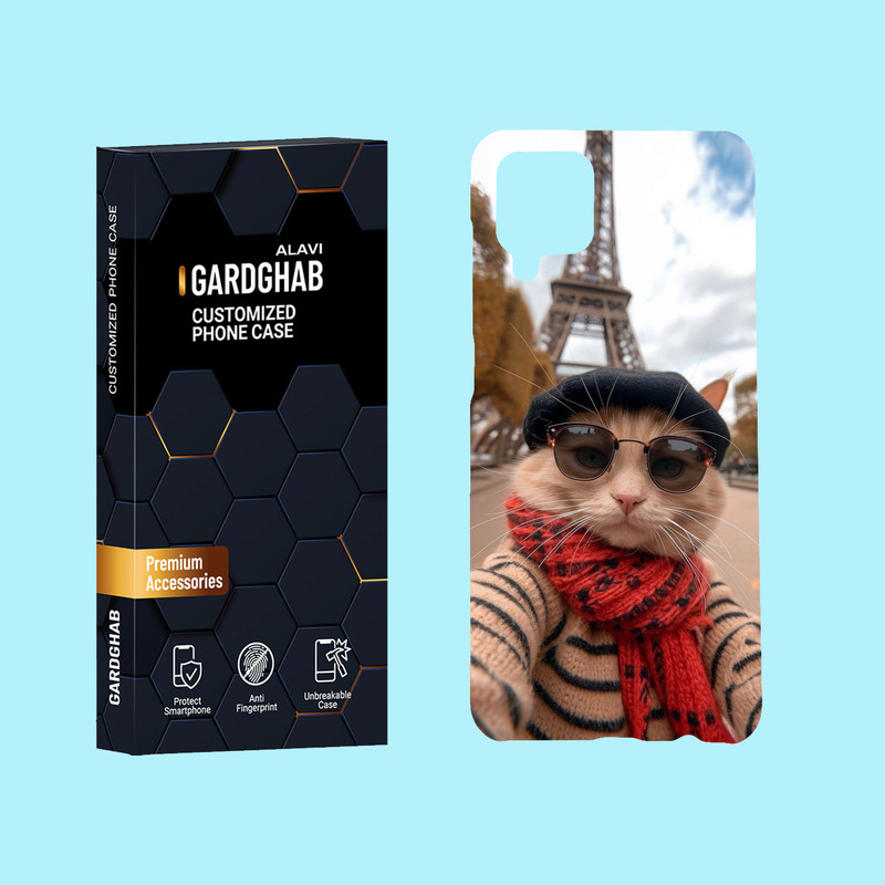 کاور گارد قاب علوی مدل هنری مناسب برای گوشی موبایل سامسونگ Galaxy A12