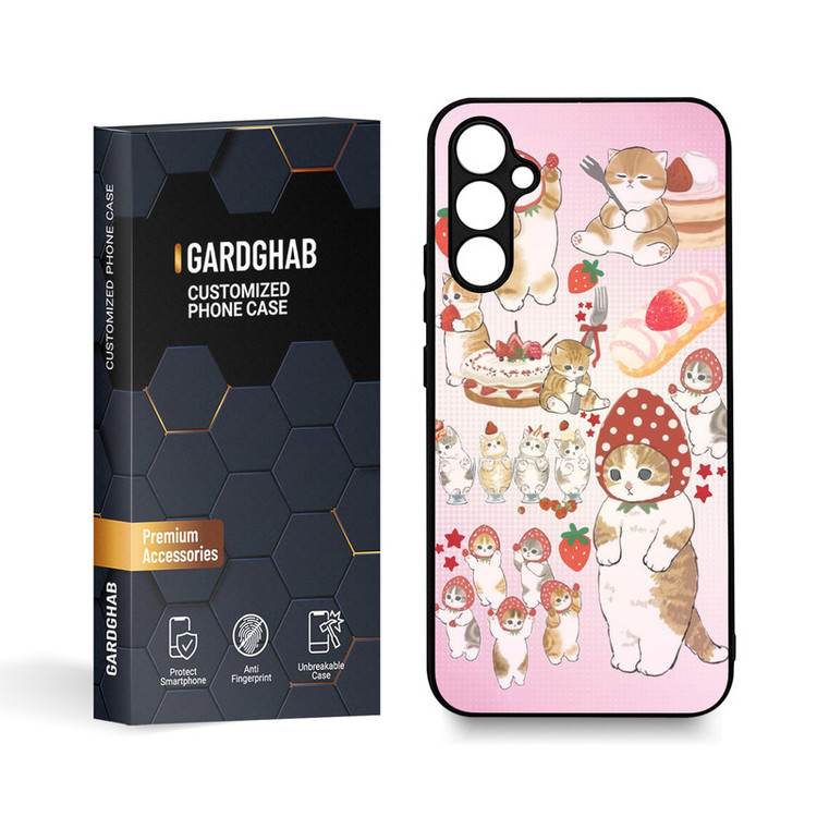 کاور گارد قاب مدل دورژله ای فانتزی مناسب برای گوشی موبایل سامسونگ Galaxy A34