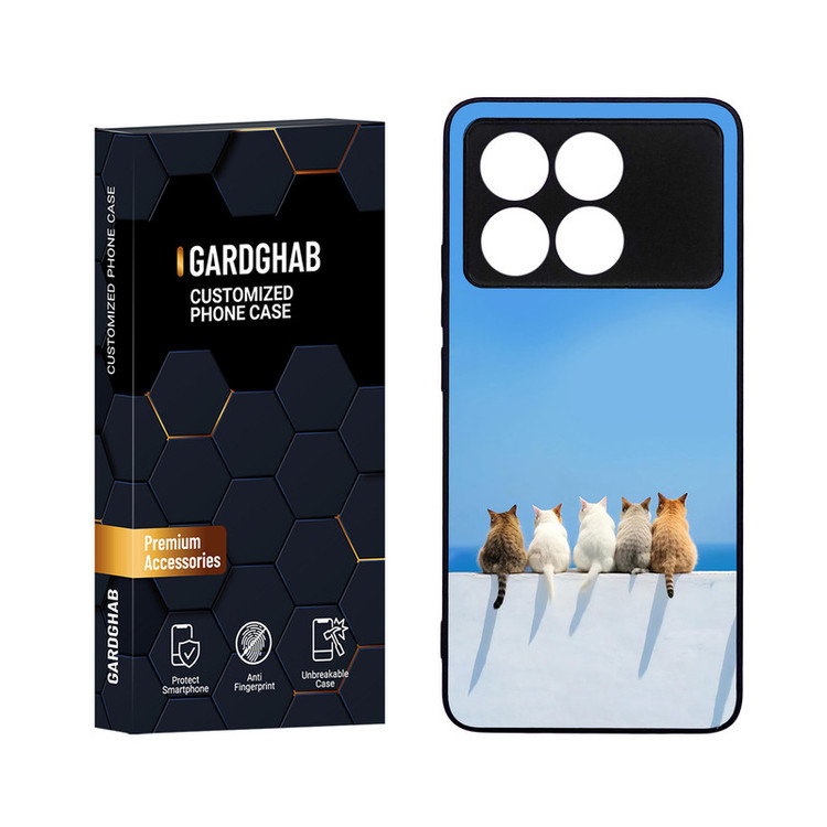 کاور گارد قاب مدل هنری مناسب برای گوشی موبایل شیائومی Poco X6 Pro 5G