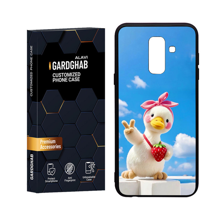 کاور گارد قاب علوی مدل Glass مناسب برای گوشی موبایل سامسونگ Galaxy J8 2018