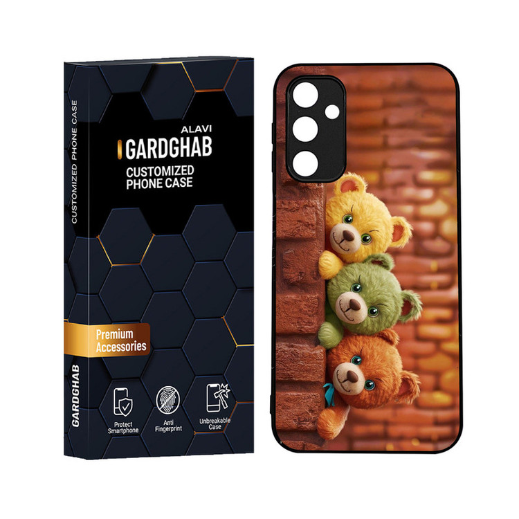 کاور گارد قاب علوی مدل دورژله ای کارتنی و انیمه مناسب برای گوشی موبایل سامسونگ Galaxy A24