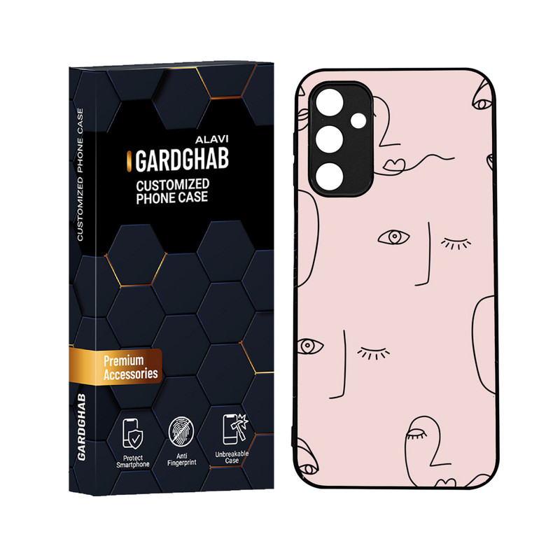 کاور گارد قاب علوی مدل دورژله ای ساده و مینیمال مناسب برای گوشی موبایل سامسونگ Galaxy A24